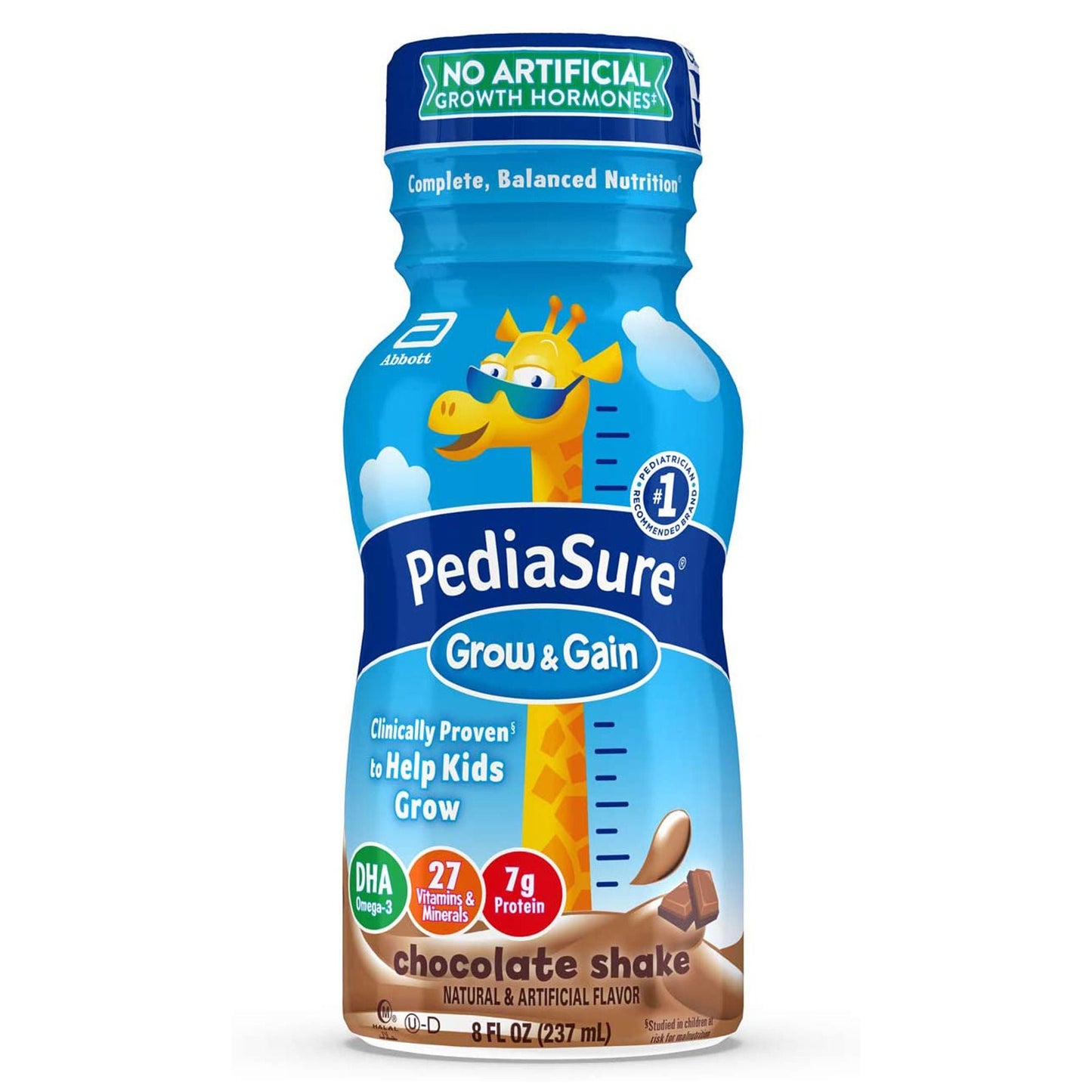 PediaSure® Grow & Gain Chocolate Shake, bottle