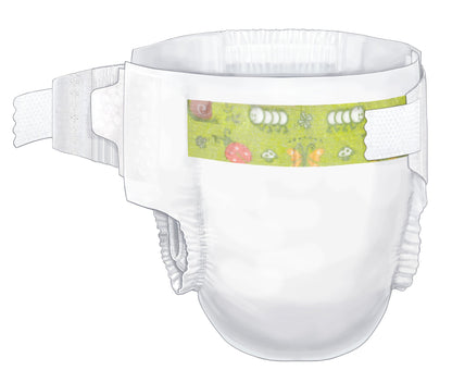 Curity Unisex Baby Diapers, Heavy Absorbency, Disposable, Size 3, 16 – 28 Lbs