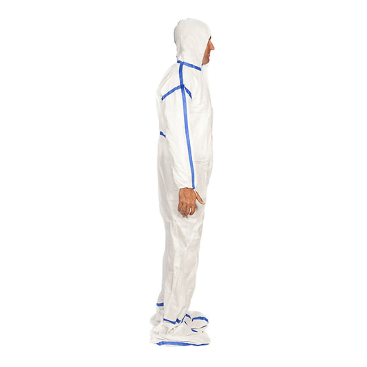 TrueCare Biomedix Cleanroom Coverall with Hood and Boot Covers
