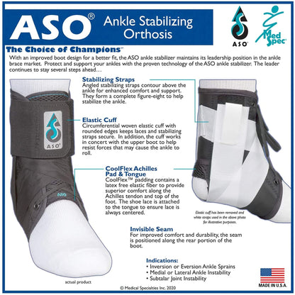 ASO® Speed Lacer Ankle Brace