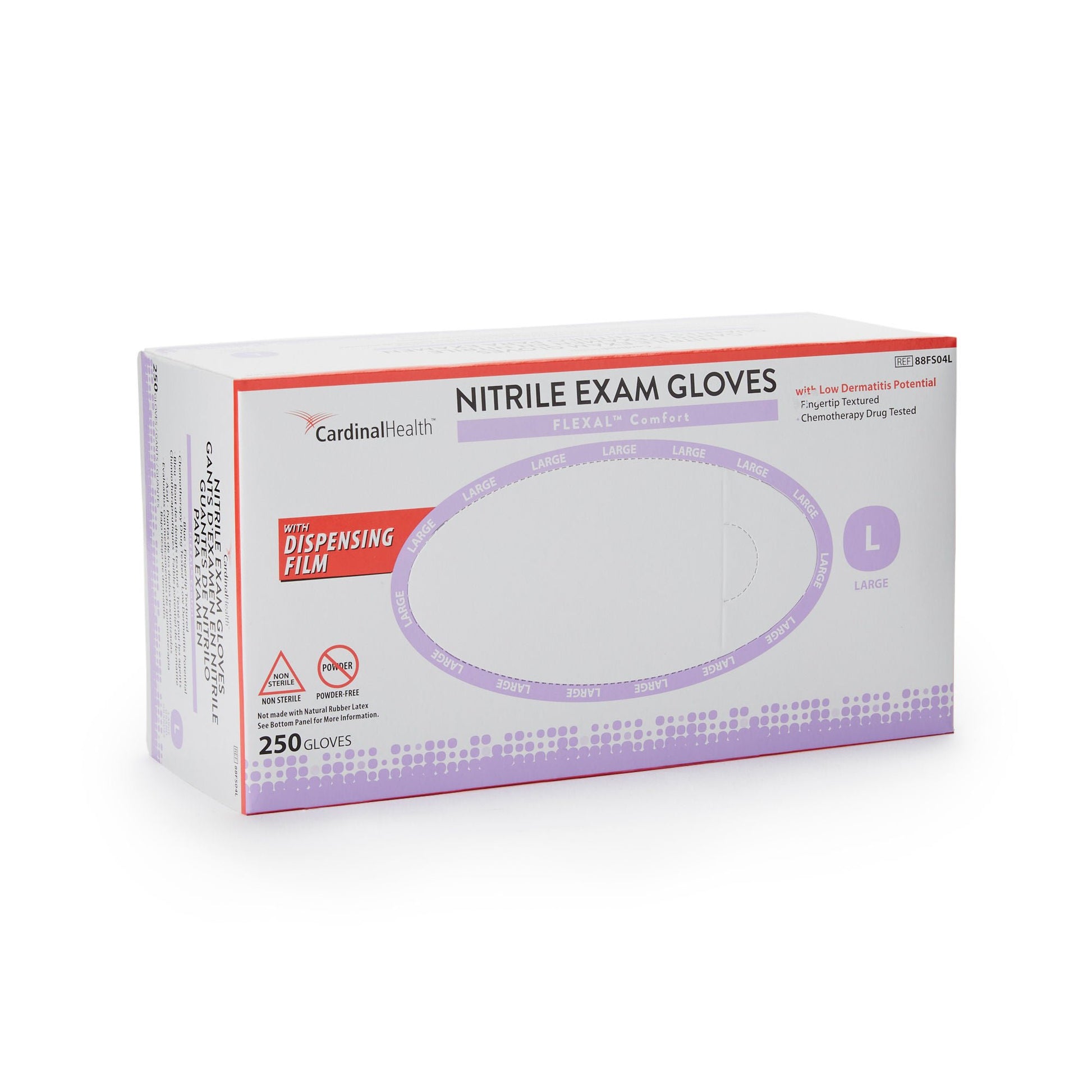 FLEXAL™ Comfort Nitrile Exam Gloves, Blue - view 2