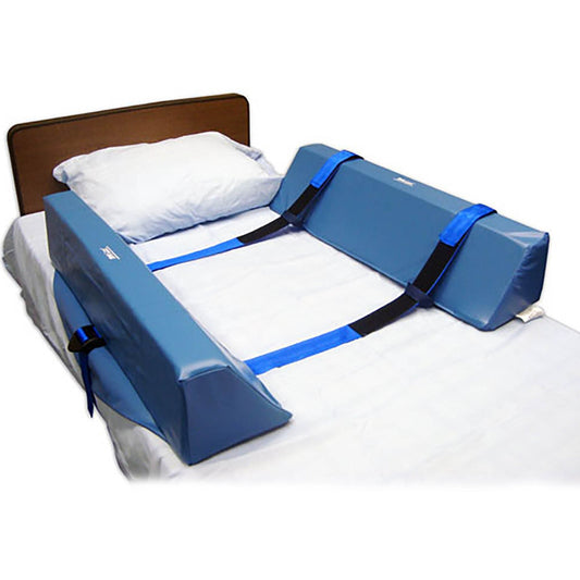 Skil-Care™ Foam Double Bolster Roll-Control System, Blue