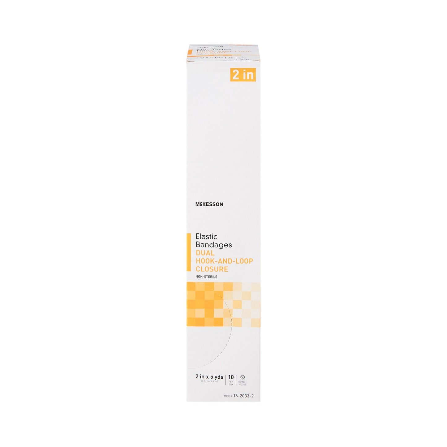 McKesson Double hook-and-loop closure Elastic Bandage