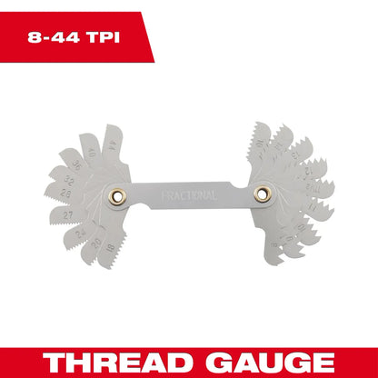 Milwaukee 8-44 TPI SAE Thread Gauge 49-57-5011 | High Speed Steel