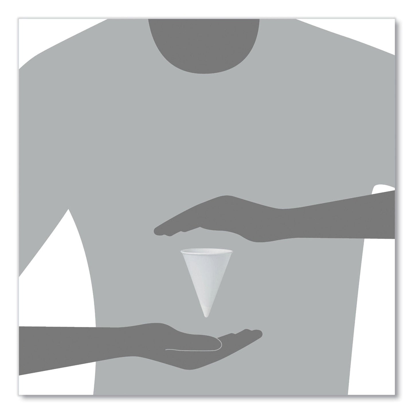 Bare® Paper Cone Drinking Cup, Capacity