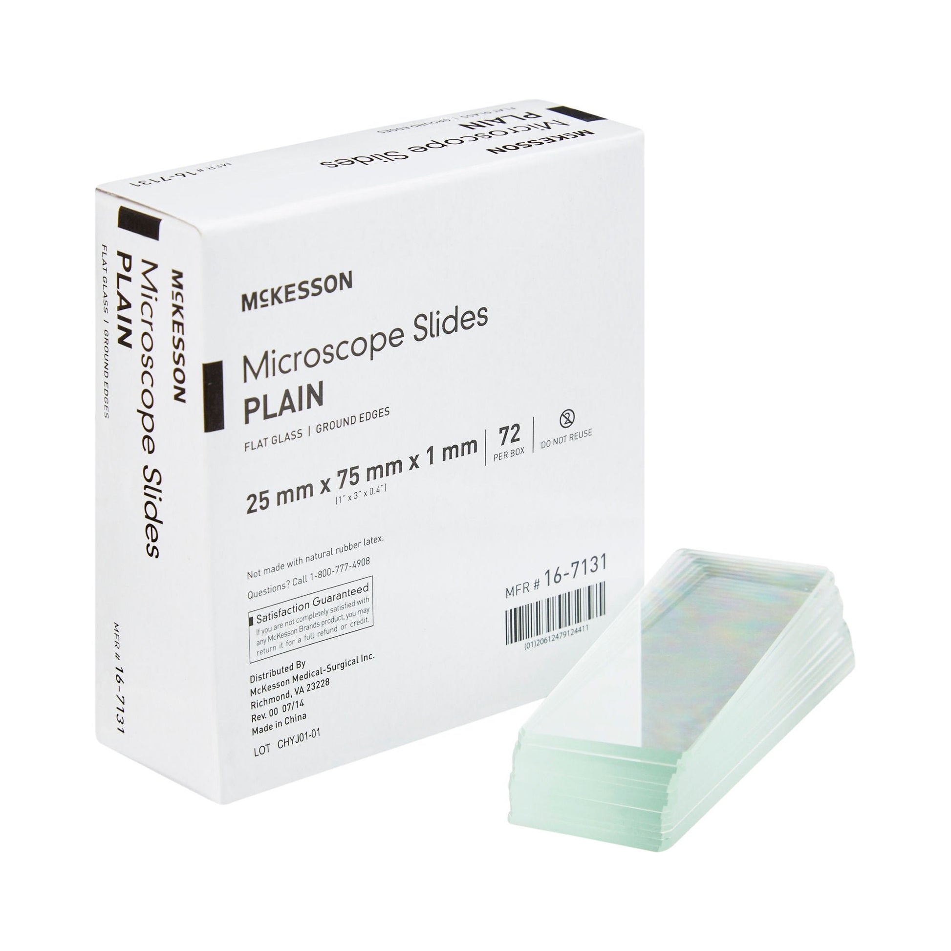 McKesson Plain Microscope Slide