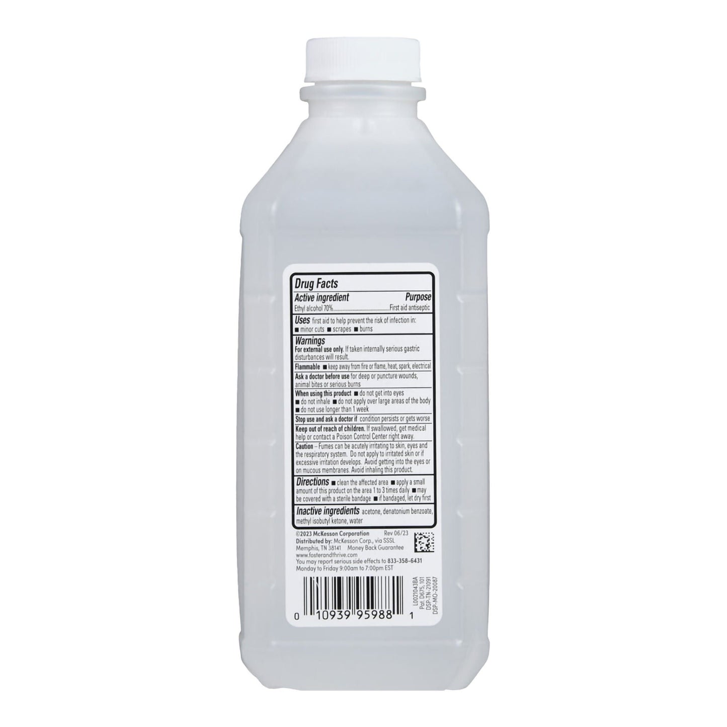 Foster & Thrive™ 70% Ethyl Rubbing Alcohol
