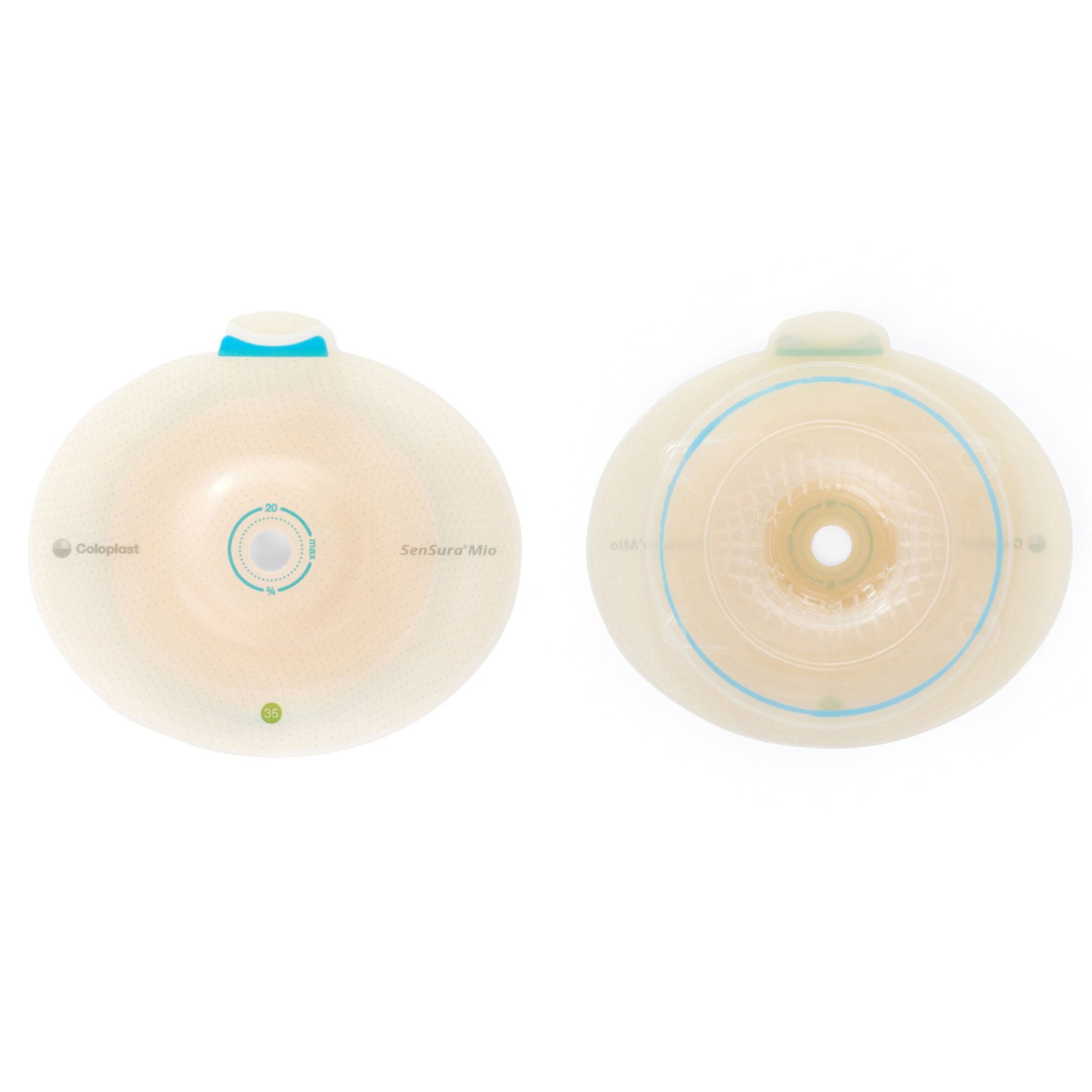 SenSura® Mio Convex Flex Ostomy Barrier, Trim to fit Stoma Opening
