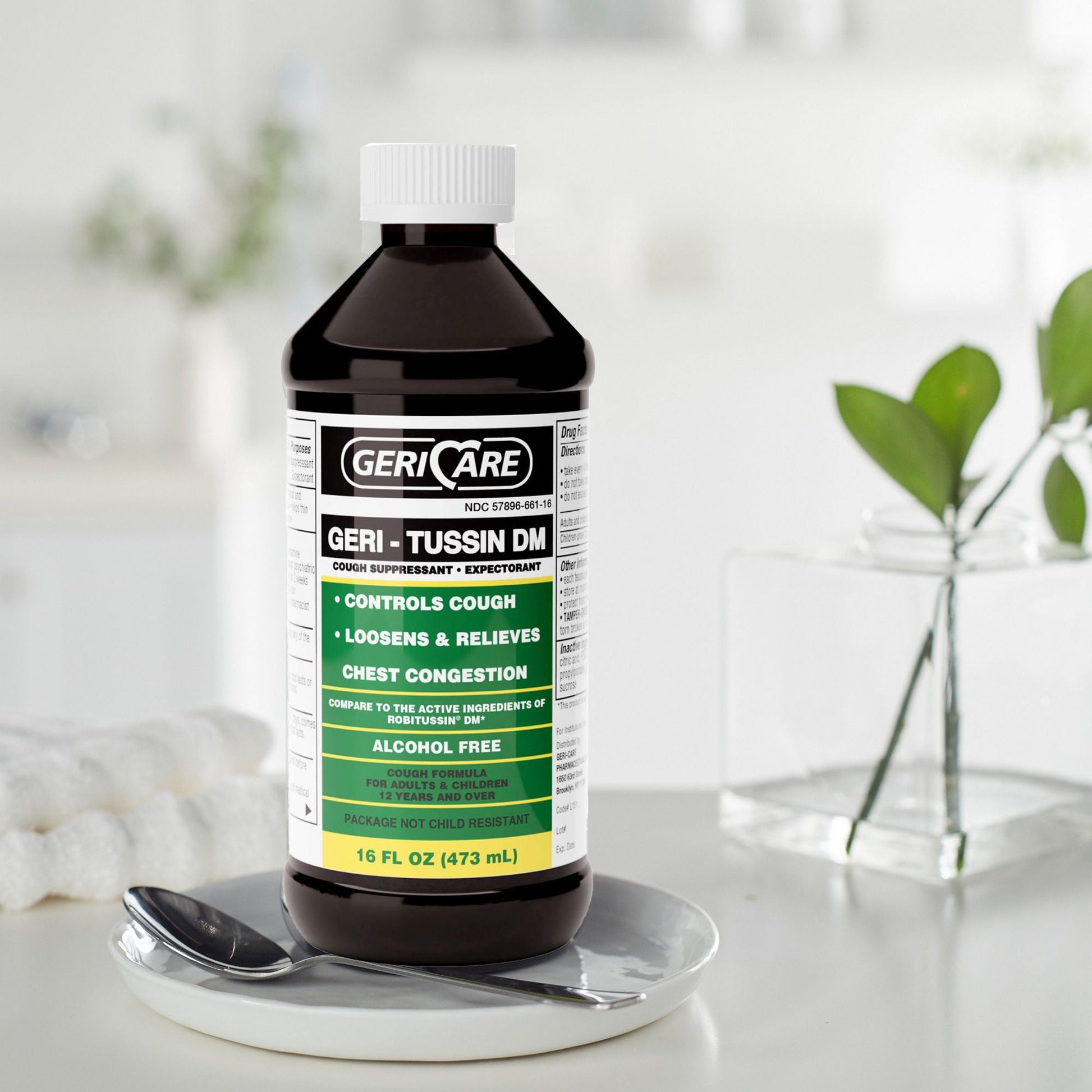 Geri-Care® Guaifenesin / Dextromethorphan Cold and Cough Relief