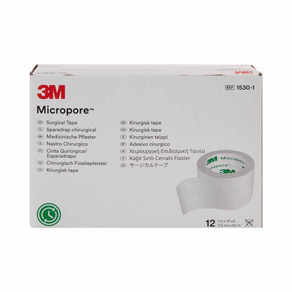 3M™ Micropore™ Paper Medical Tape, White