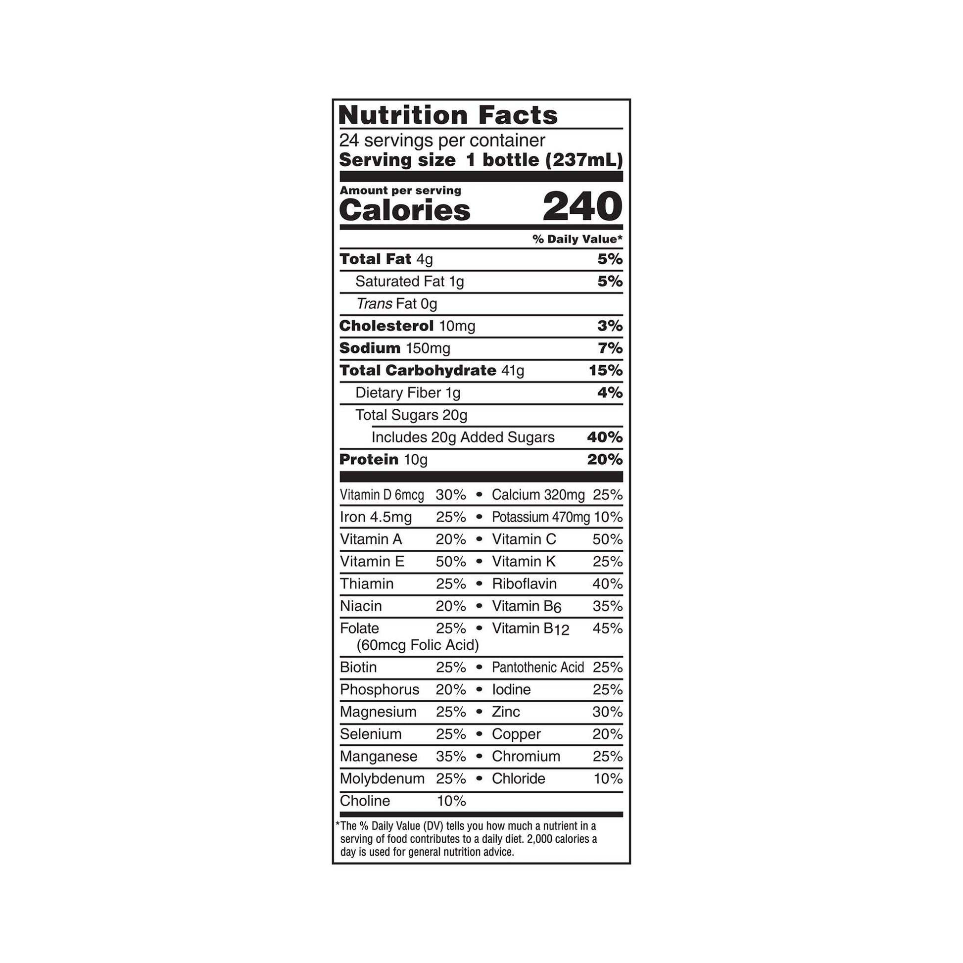 Boost® Original Vanilla Balanced Nutritional Drink, bottle