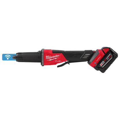 Milwaukee M18 FUEL Variable Speed, Braking Die Grinder, Paddle Switch w/ ONE-KEY 2984-20 | M18 Battery, Metal