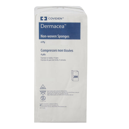Dermacea™ Nonwoven Sponge, 4-Ply