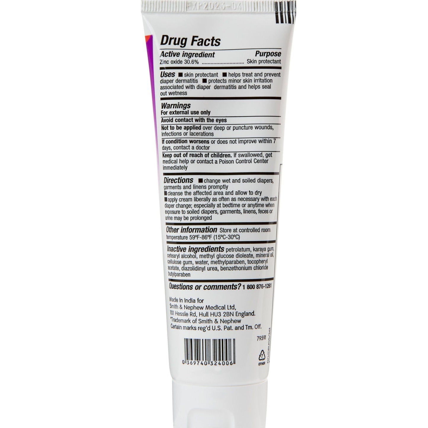 Secura™ Skin Protectant tube