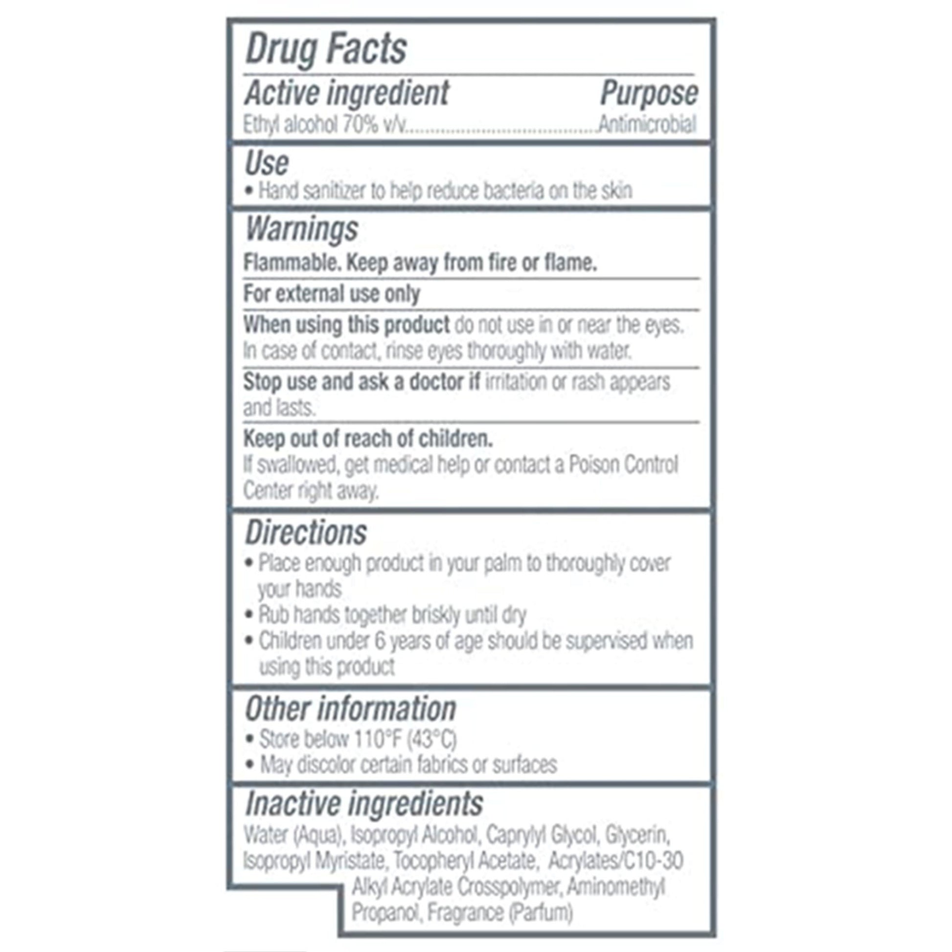 Purell® Advanced Hand Sanitizer, Pump Bottle
