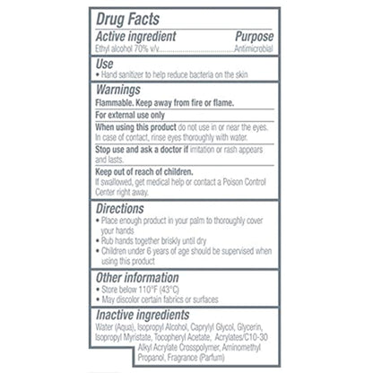 Purell® Advanced Hand Sanitizer, Pump Bottle