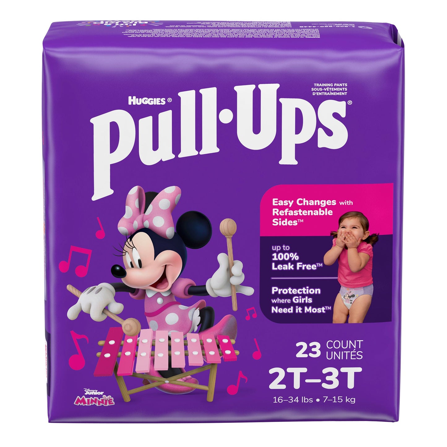 Pull-Ups® Learning Designs® for Girls Training Pants, 2T to 3T