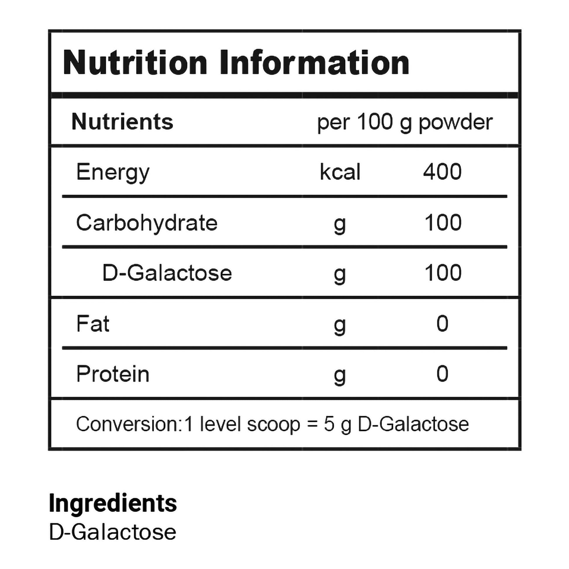 Galaxtra Oral Supplement Unflavored Powder 375 Gram Jar