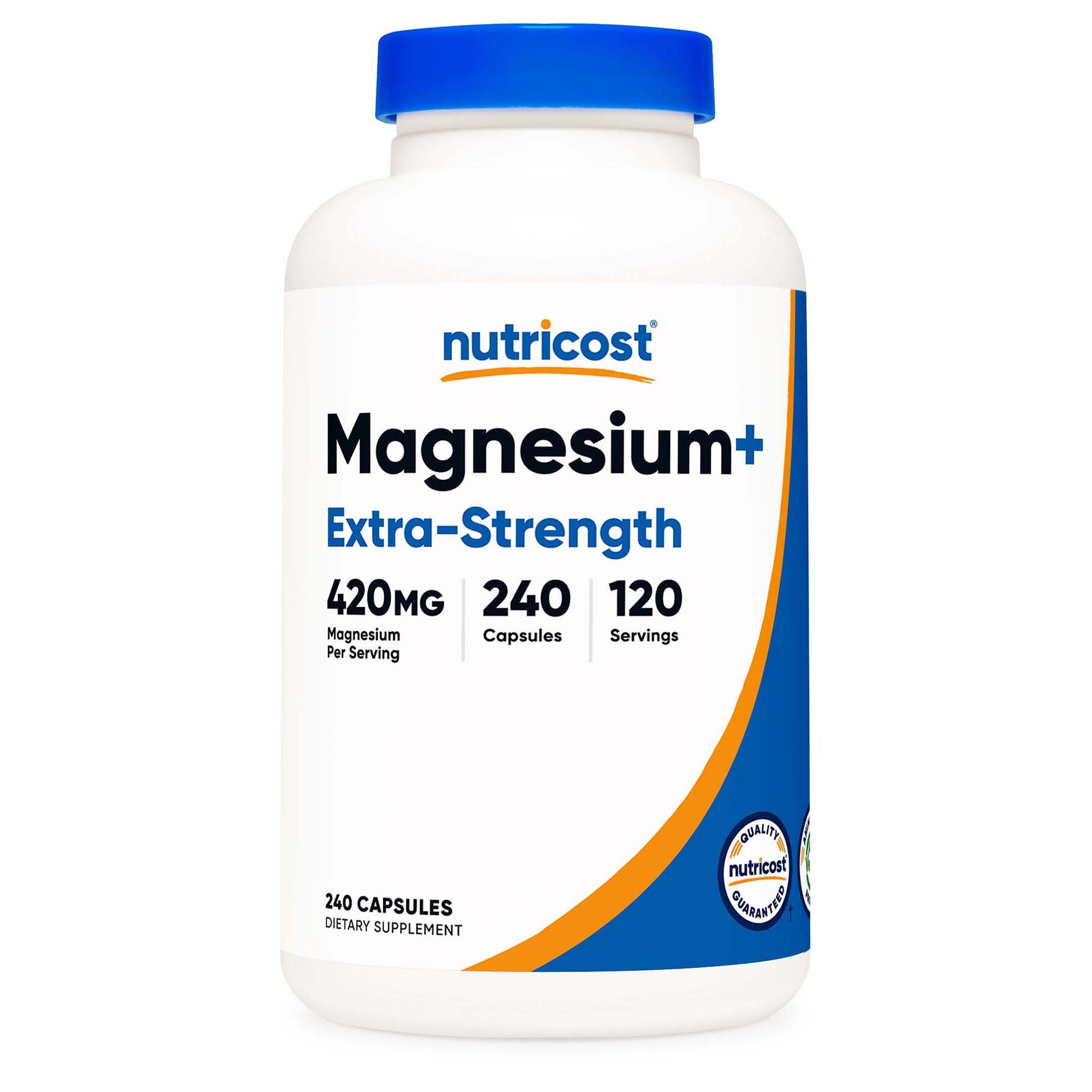 nutricost Dietary Supplement Magnesium Citrate 420 mg Strength Capsule