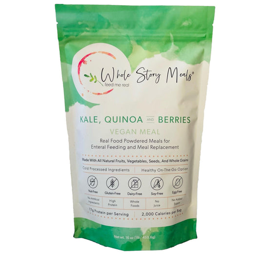 Whole Story Meals Oral Supplement Kale Quinoa Berry Flavor Powder Pouch