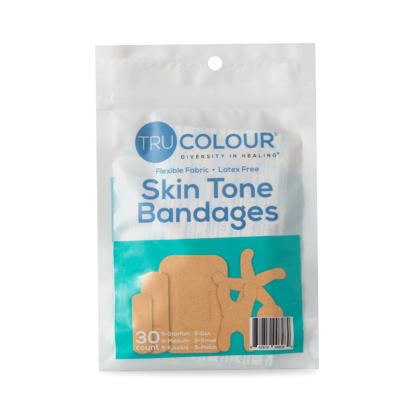 TruColour® Beige Adhesive Strip, Assorted Shapes and Sizes