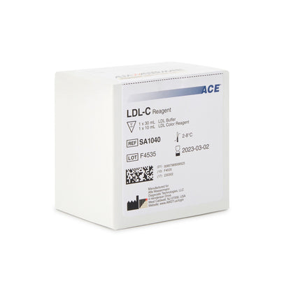 ACE General Chemistry Reagent Low-Density Lipoprotein (LDL) Cholesterol For ACE and ACE Alera Analyzers 100 Tests