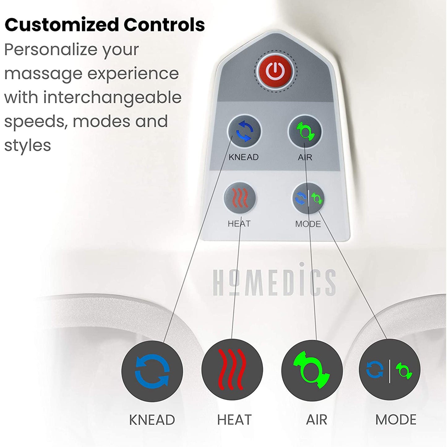 HoMedics® Shiatsu Air 2.0 Foot Massager with Heat