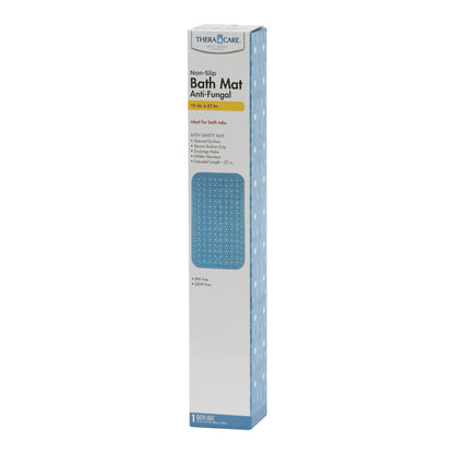 Theracare Bathtub Mat, Antifungal, Blue