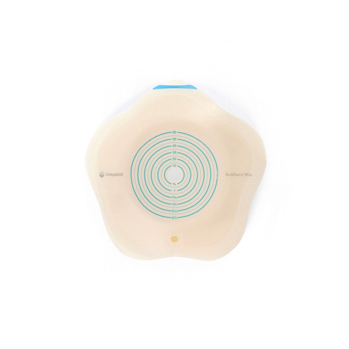 SenSura® Mio Click Convex Flip Ostomy Barrier, Trim to fit Stomas