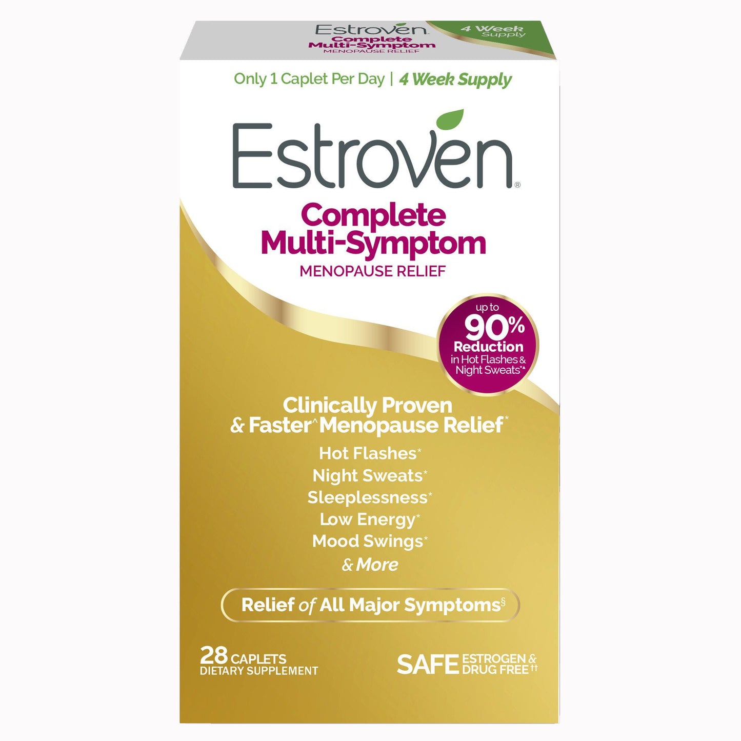Estroven® Once Daily Complete Multi-Symptom Menopause Relief Caplets