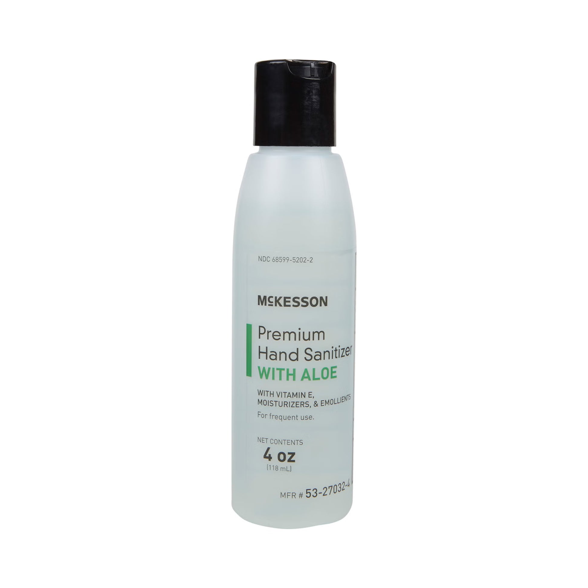 McKesson Premium Hand Sanitizer With Aloe, Ethyl Alcohol Gel, Bottle
