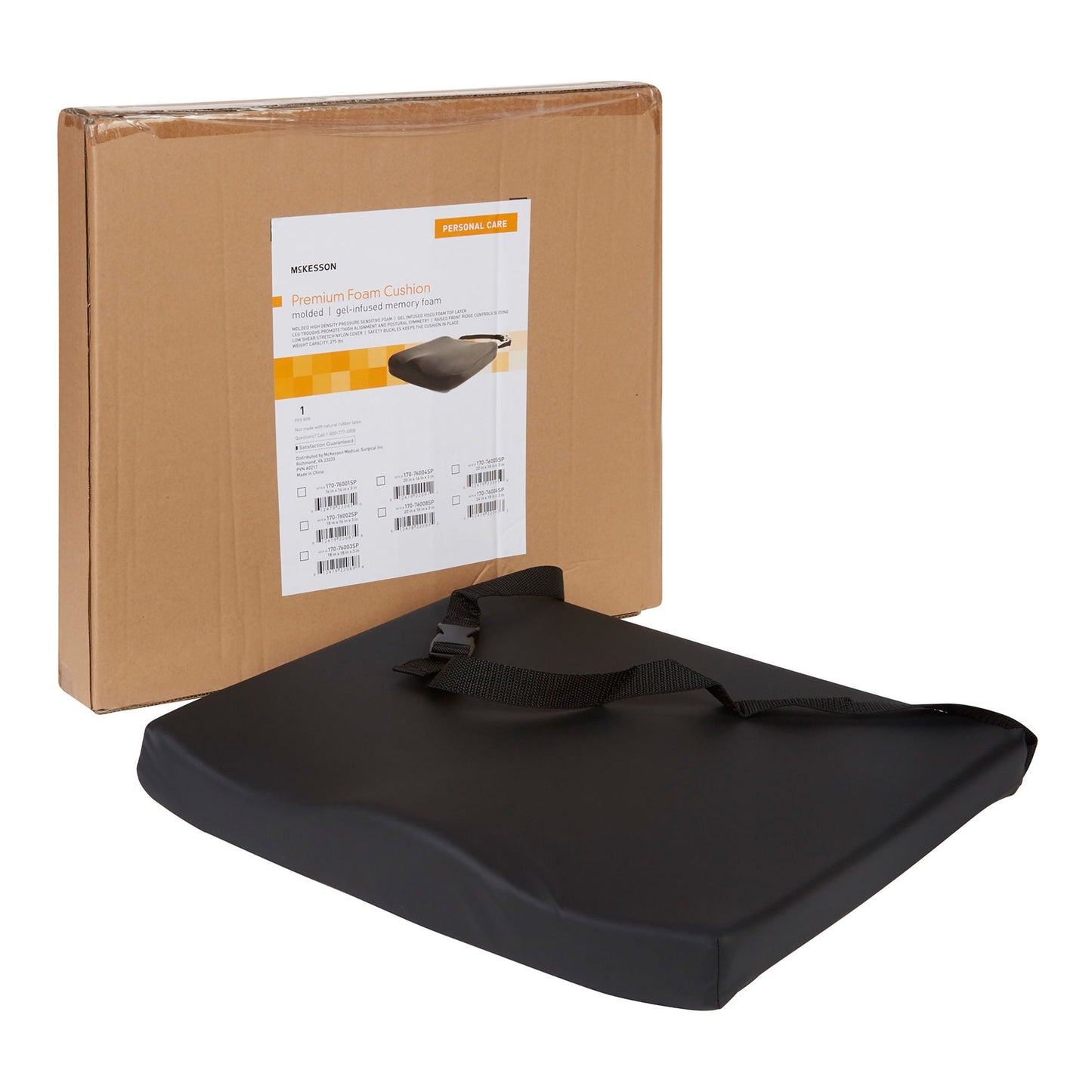 McKesson Premium Molded Foam Seat Cushion