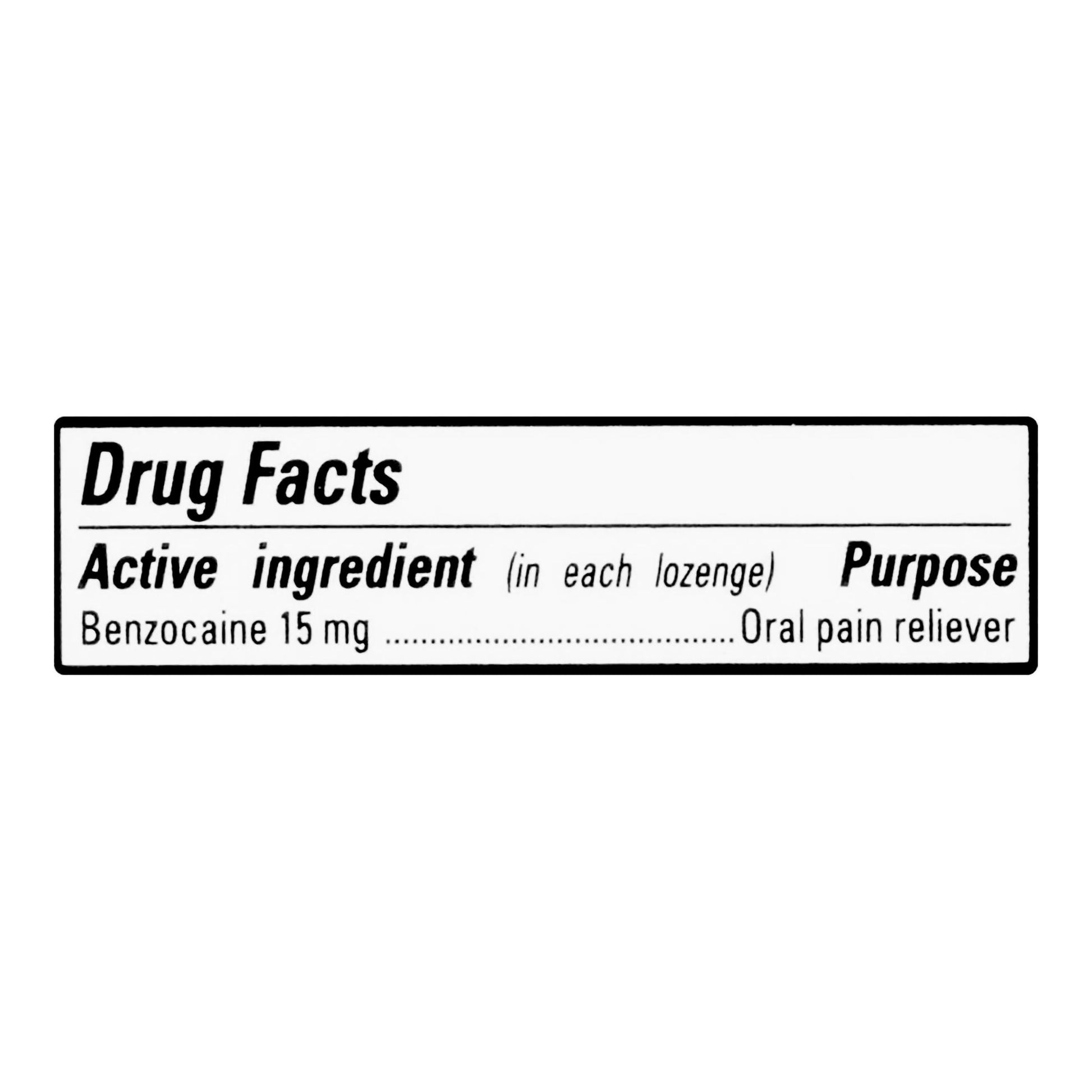Chloraseptic® Warming Sore Throat Lozenges Honey Lemon