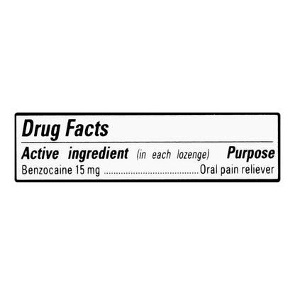 Chloraseptic® Warming Sore Throat Lozenges Honey Lemon