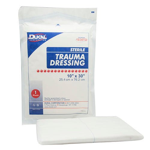Dukal™ Sterile Trauma Dressing, 1-Ply