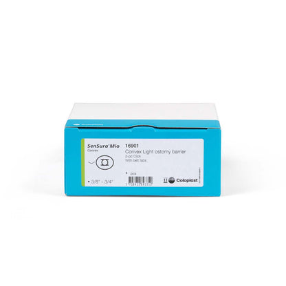 SenSura® Mio Click Convex Light Ostomy Barrier, Trim to fit Stomas