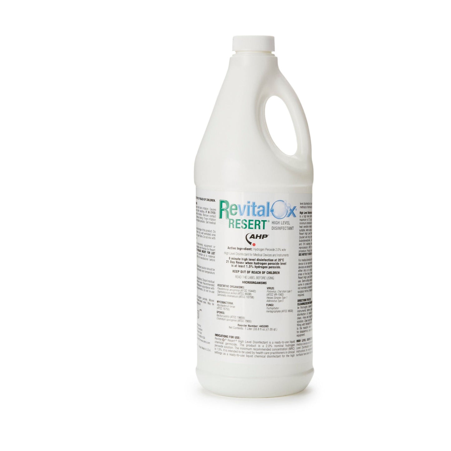 Revital-Ox® RESERT® Hydrogen Peroxide High Level Disinfectant, 1 Liter Bottle