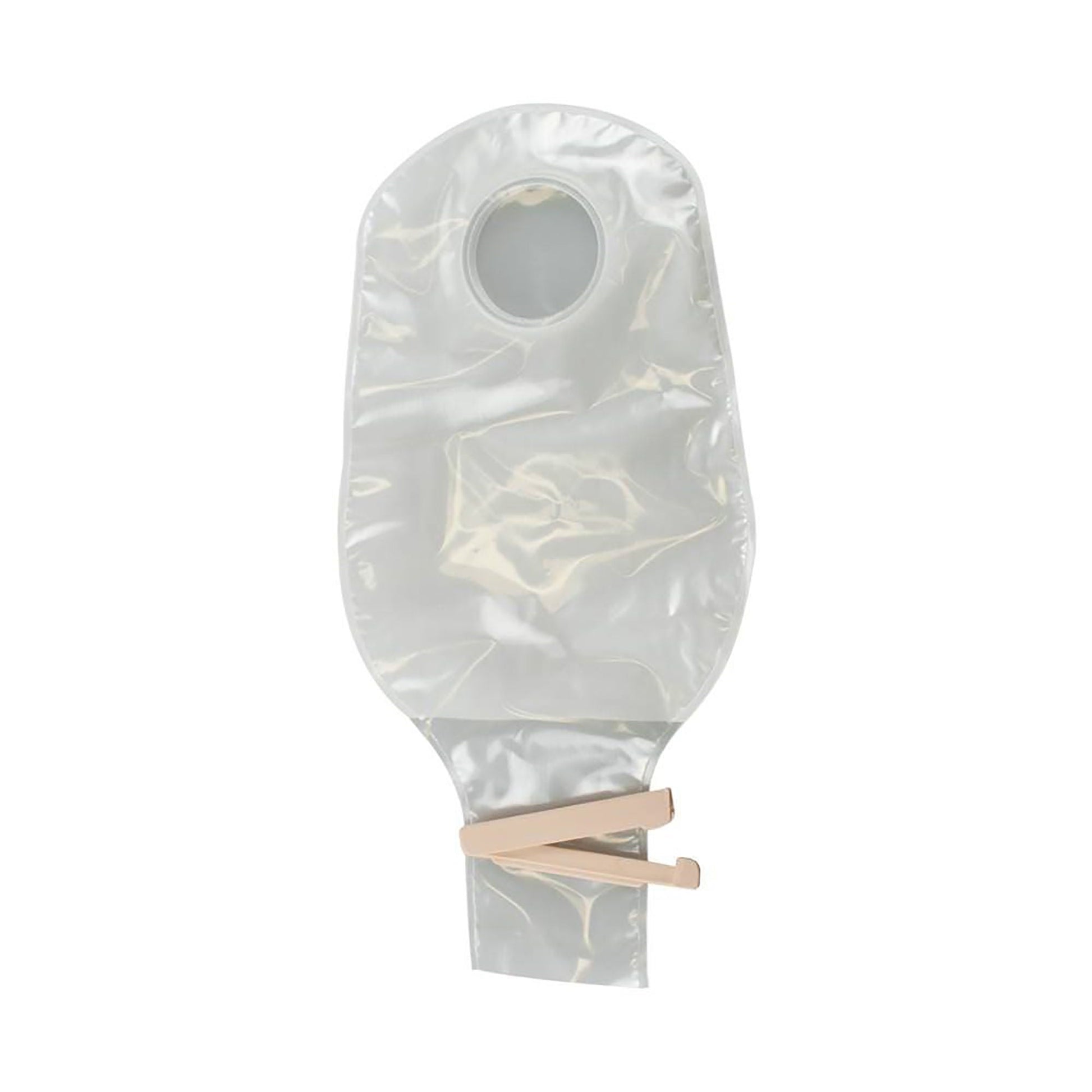 Sur-Fit Natura Two-Piece Transparent Colostomy Pouch, 1¾ Inch Flange