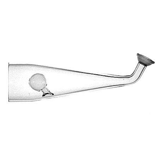 Conical Spray Chamber, Open End, with Impact Bead - Alpha Resources part ARICP112 (replaces Thermo Fisher Scientific 139008-0000)