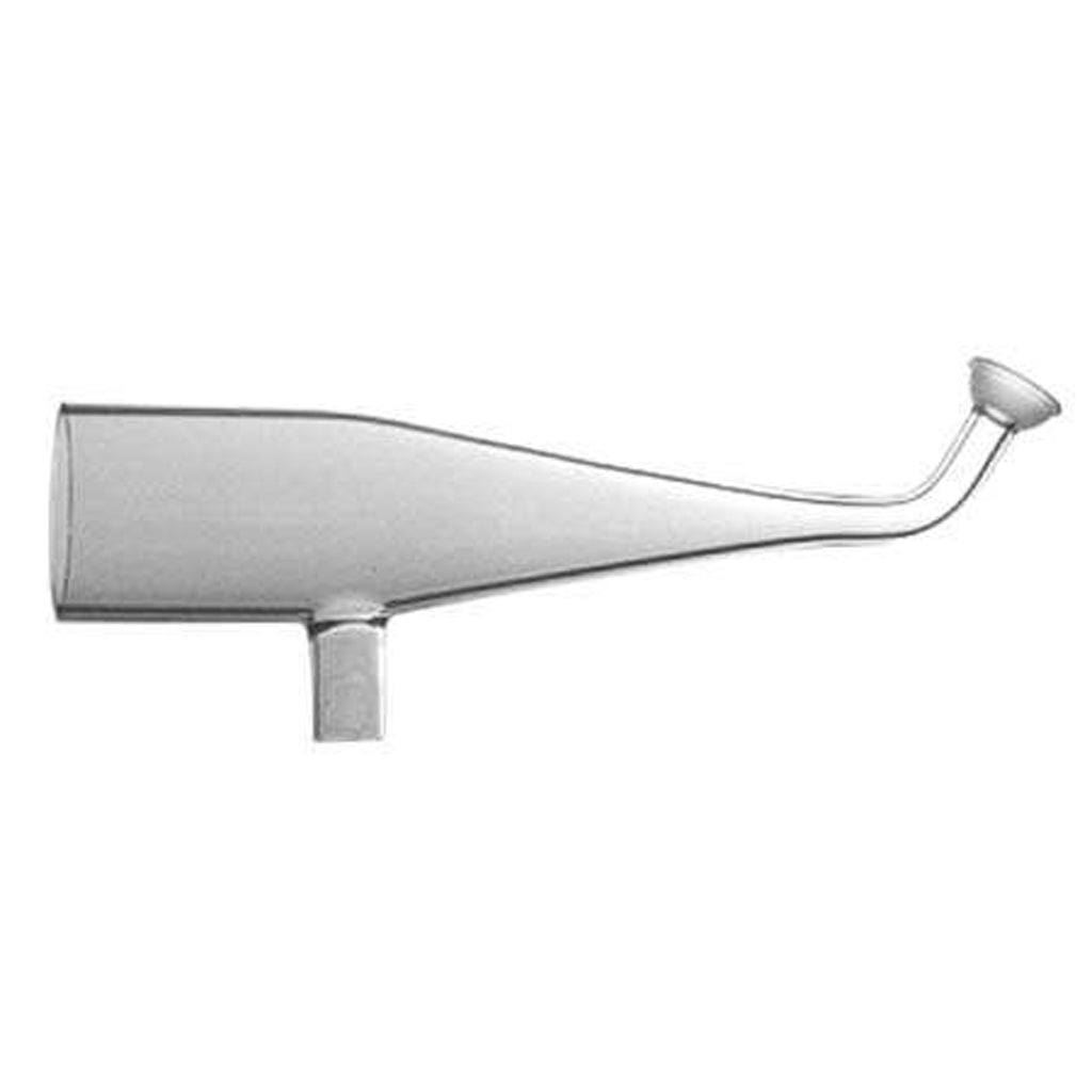 Conical Spray Chamber, Open End, with Drain - Alpha Resources part ARICP113