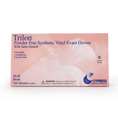 Trilon® Vinyl Exam Gloves, Clear - view 3
