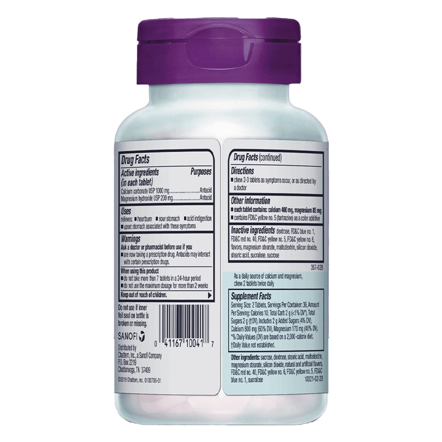 Rolaids® Ultra Strength Chewable Tablets