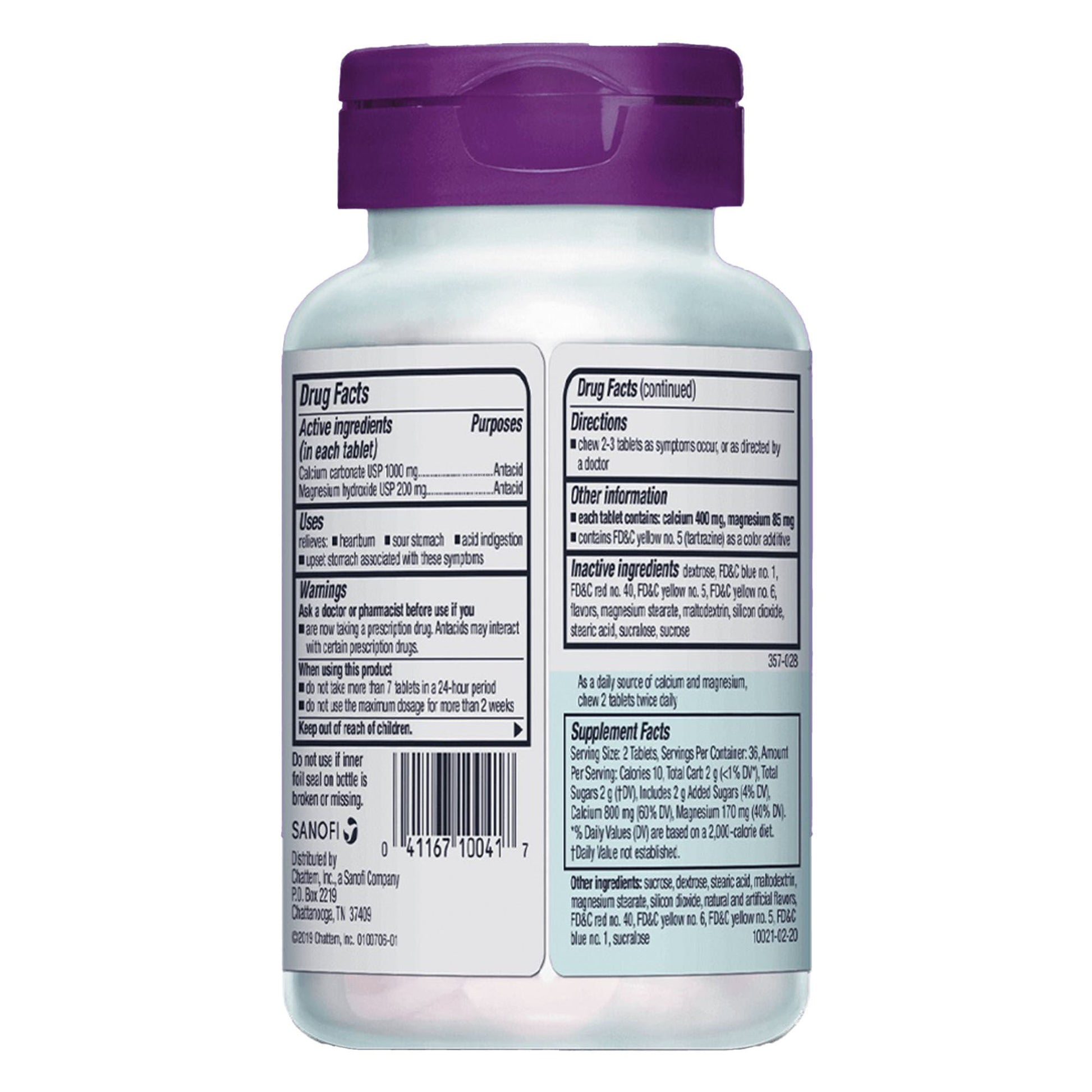 Rolaids® Ultra Strength Chewable Tablets