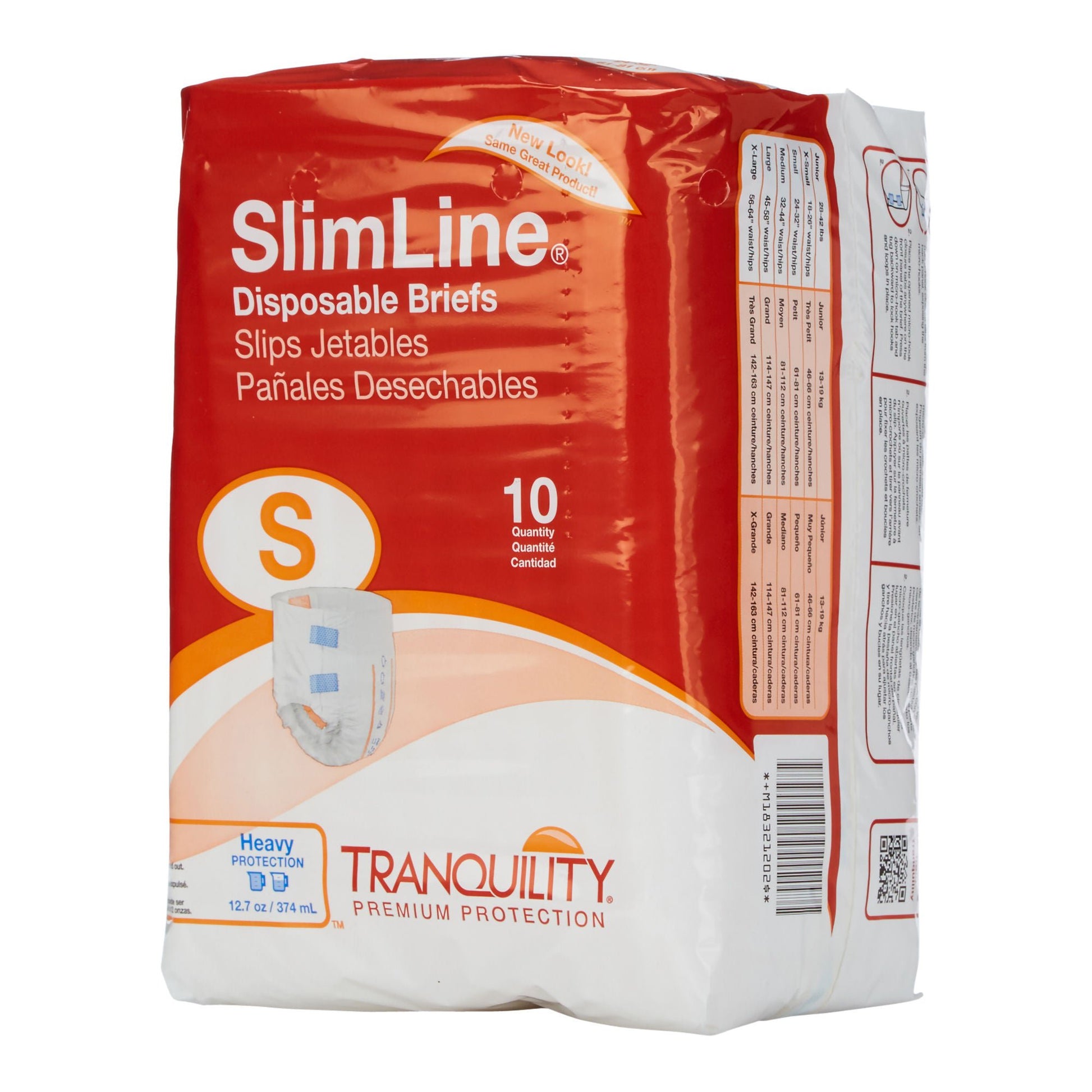 Tranquility® SlimLine® Heavy Protection Incontinence Brief
