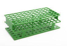 Heathrow Scientific OneRack® Full-Size Tube Rack — 16mm 72-Place / Green, HS27552C