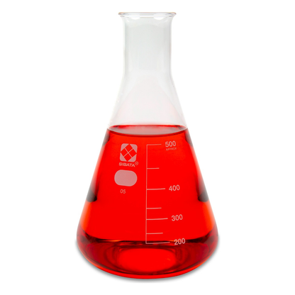 SIBATA Borosilicate Erlenmeyer Flask - 10530 Series | Heavy-Duty Rim Design — view 2