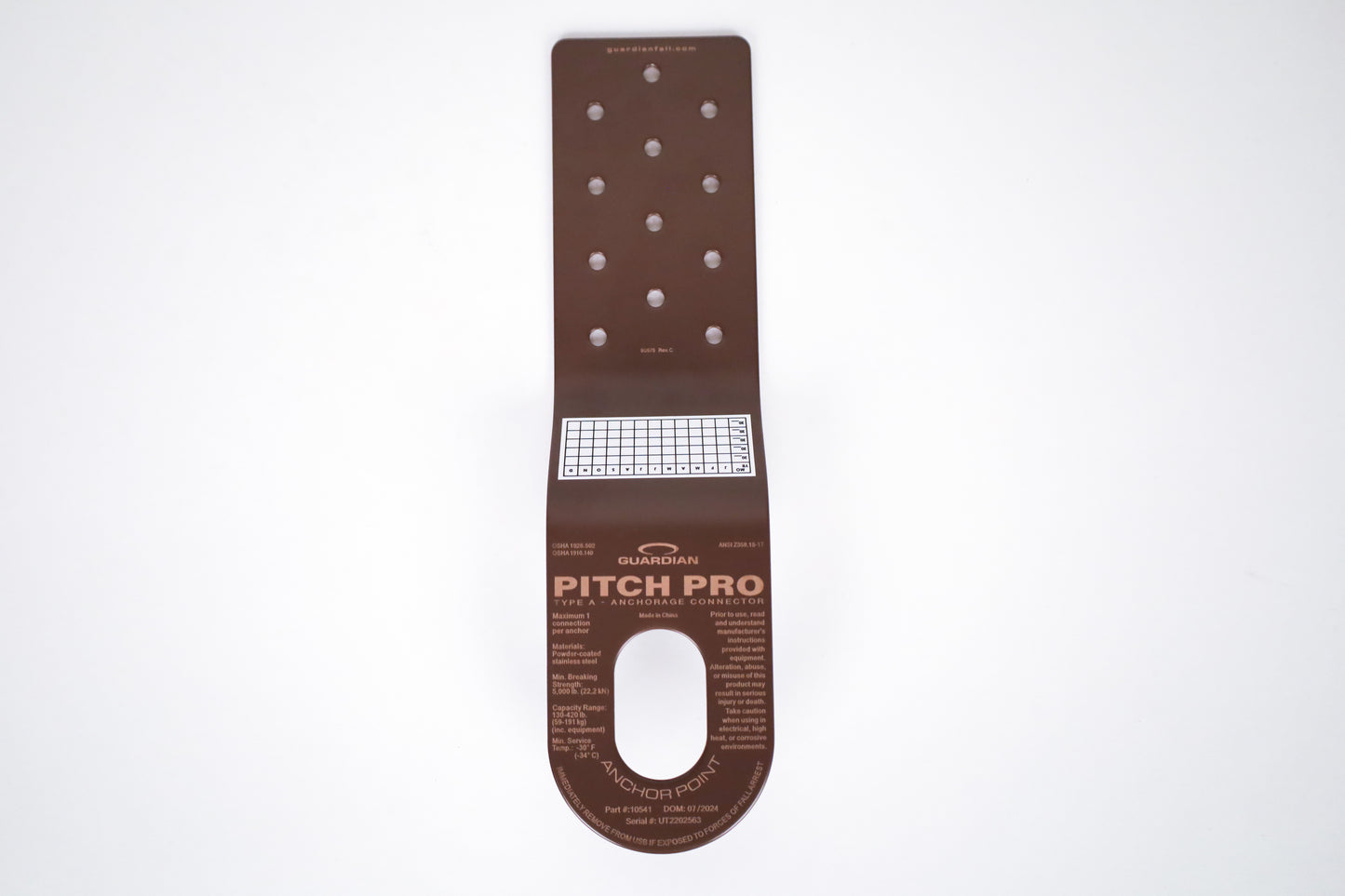 Guardian Fall Protection Pitch Pro 10541
