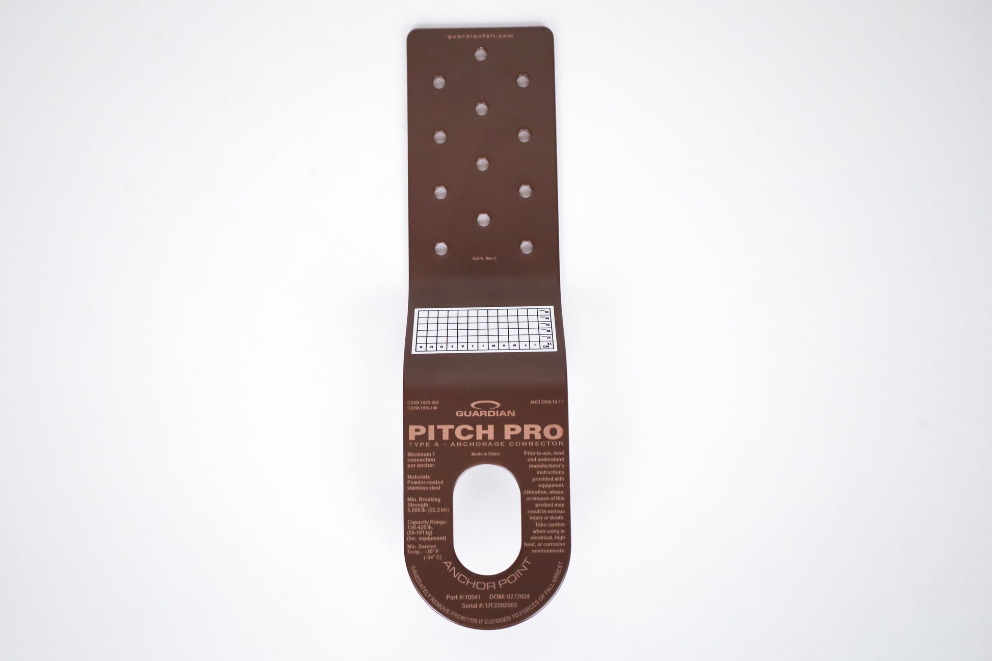 Guardian Fall Protection Pitch Pro 10541