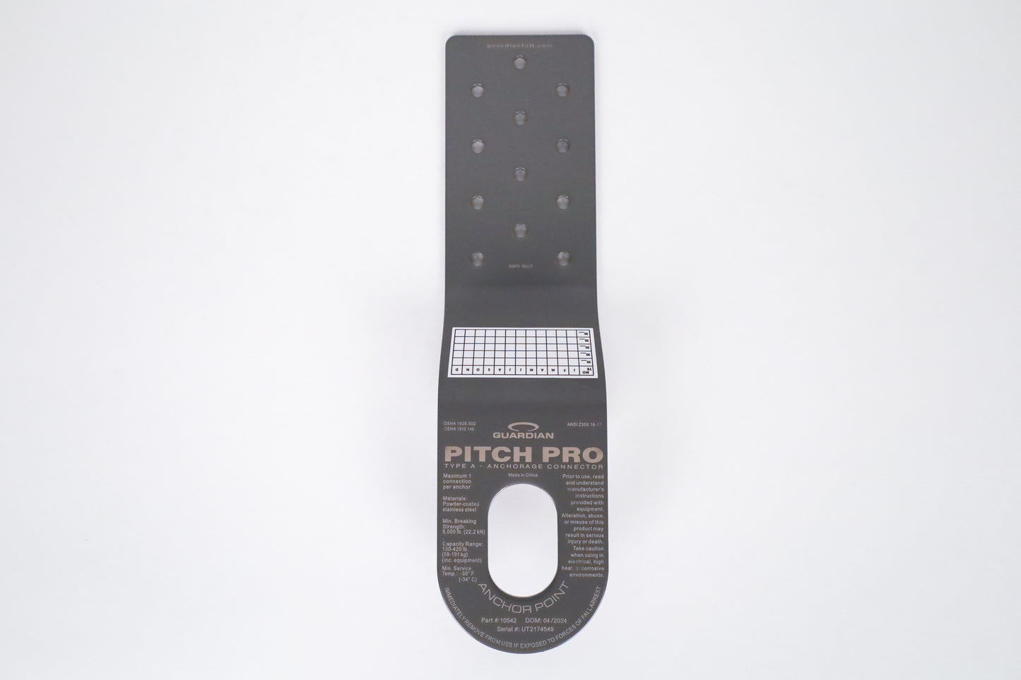 Guardian Fall Protection Pitch Pro 10542