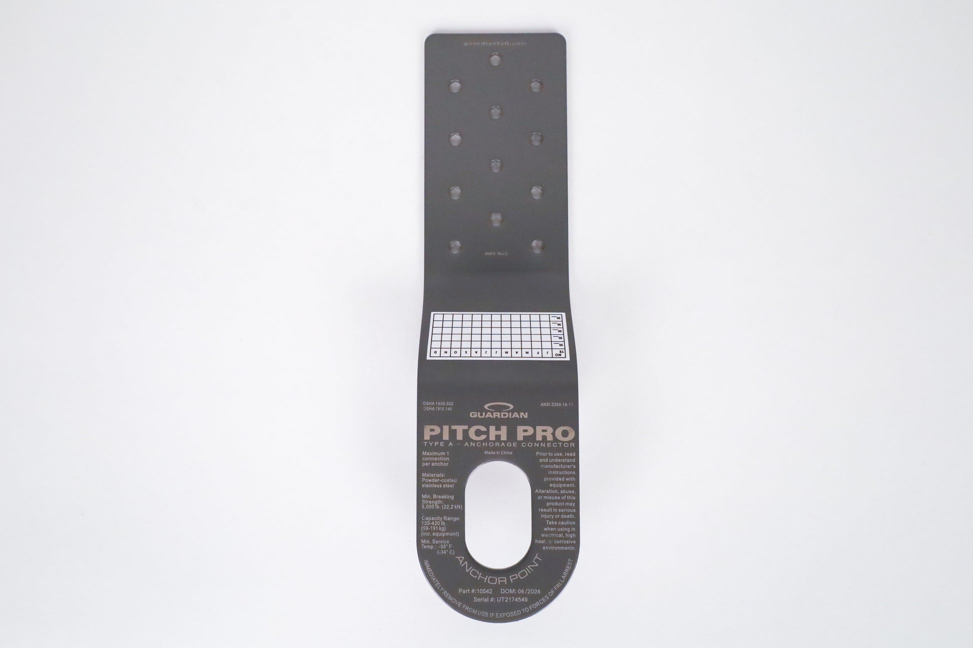 Guardian Fall Protection Pitch Pro 10542